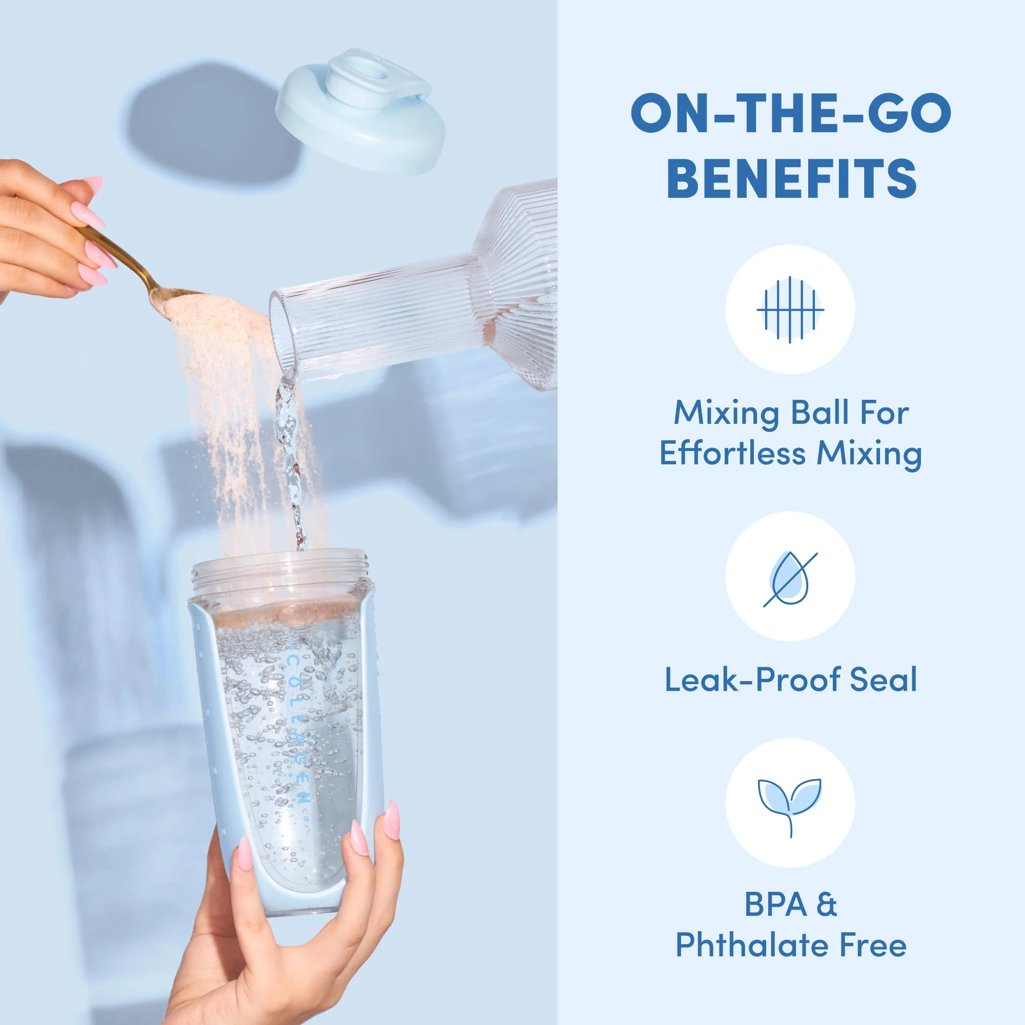 Collagen Protein Shaker - 600ml - Image 3
